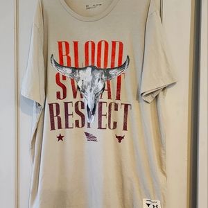 Under armour rock tshirt size 3xl